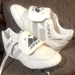 Vintage 80s NEW OLD STOCK APEX POWERHOUSE Baseball Cleats Shoes Mens Size 11.5